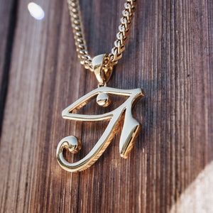 The Gold Gods - Eye of Horus necklace